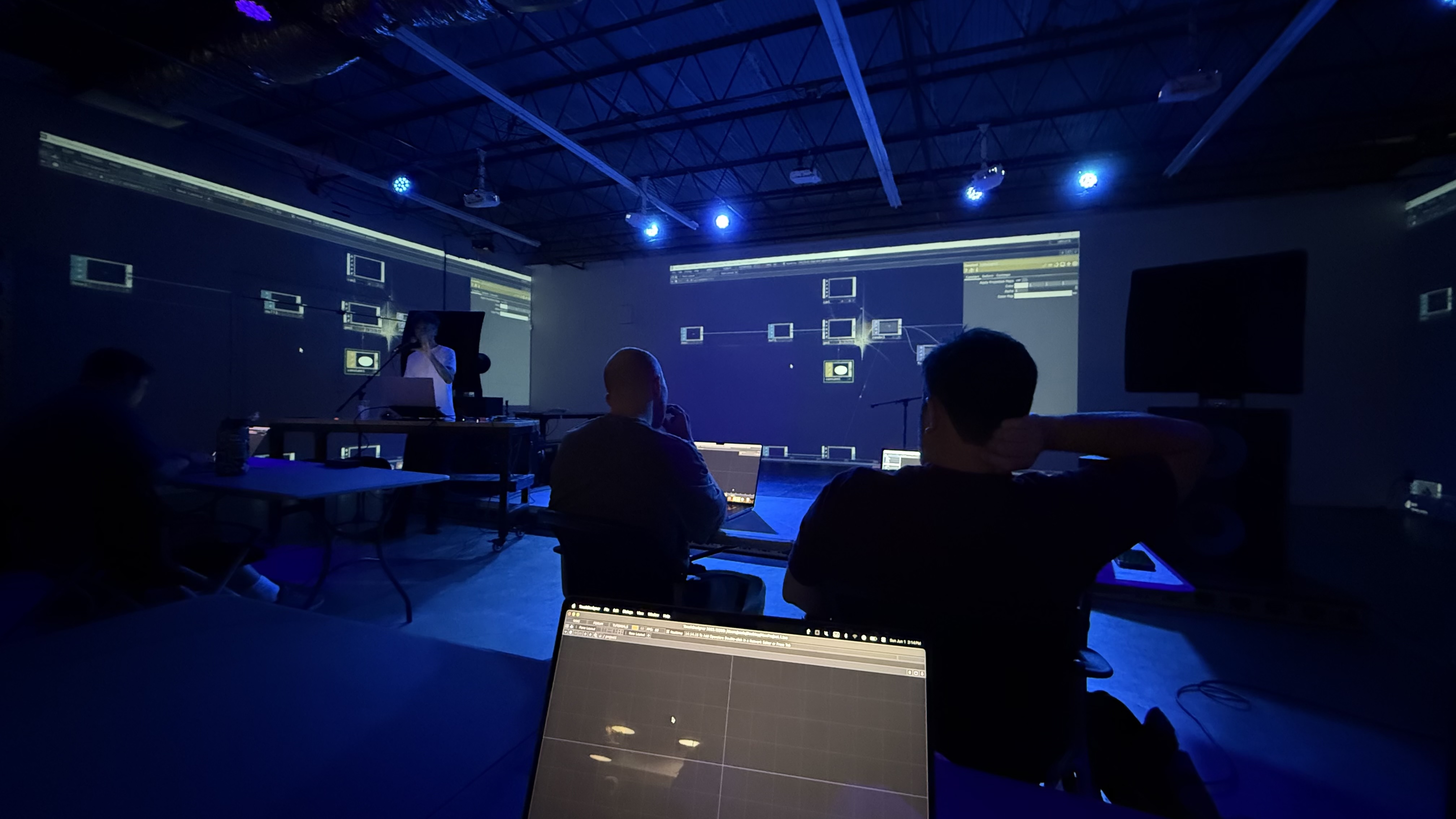 TouchDesigner network